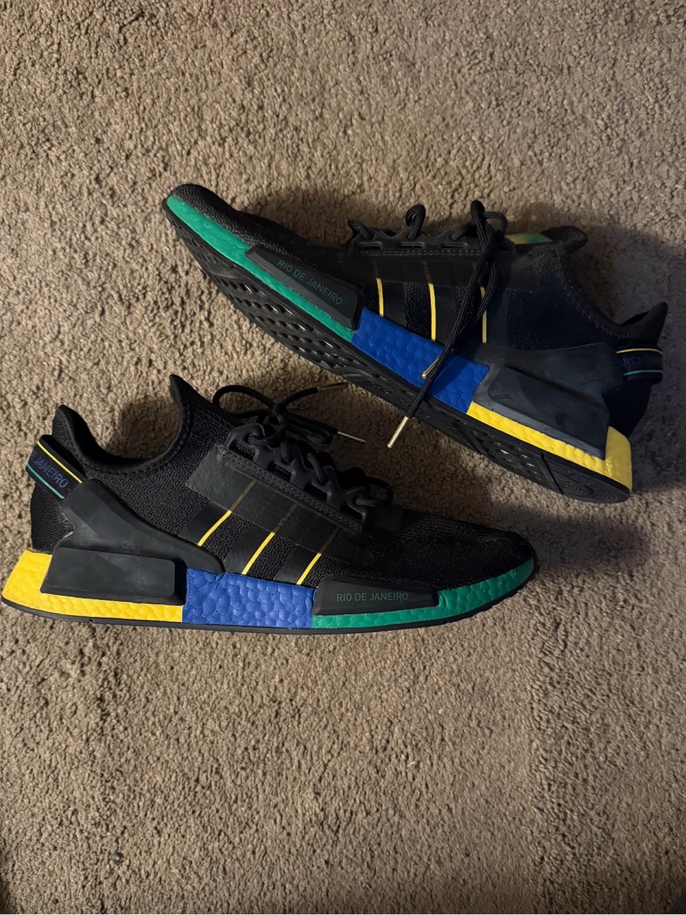 Adidas NMD R1 V2 Rio De Janeiro EUC